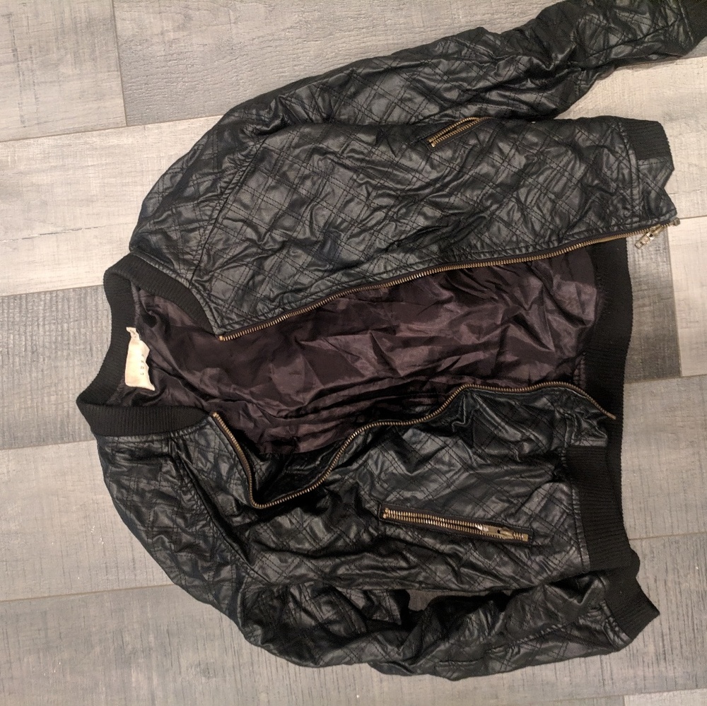 Lush Pleather Jacket